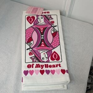 Queen of My Heart Kitchen Towels Set Of 2